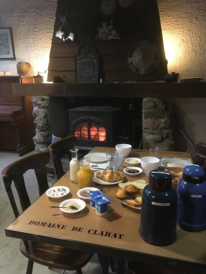 Hotel Domaine de Clarat à Lafarre  Extérieur photo